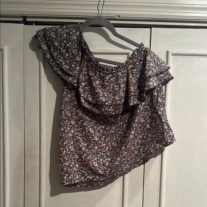 Floral Off-Shoulder Women's Top